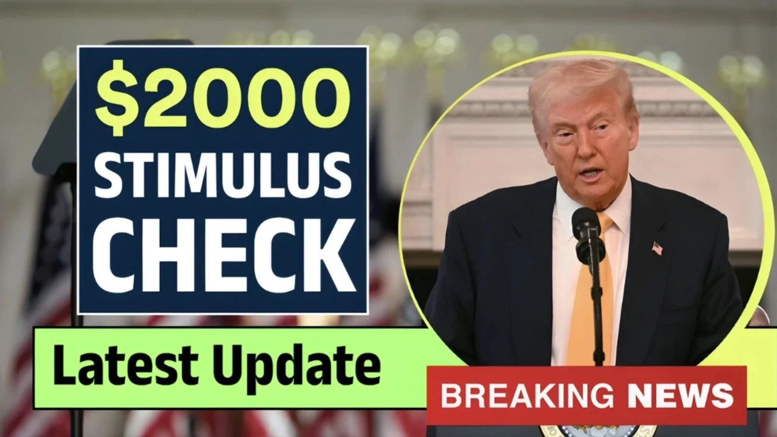 $2,000 Trump Stimulus Update 2025: Rules, Schedule & What to Know